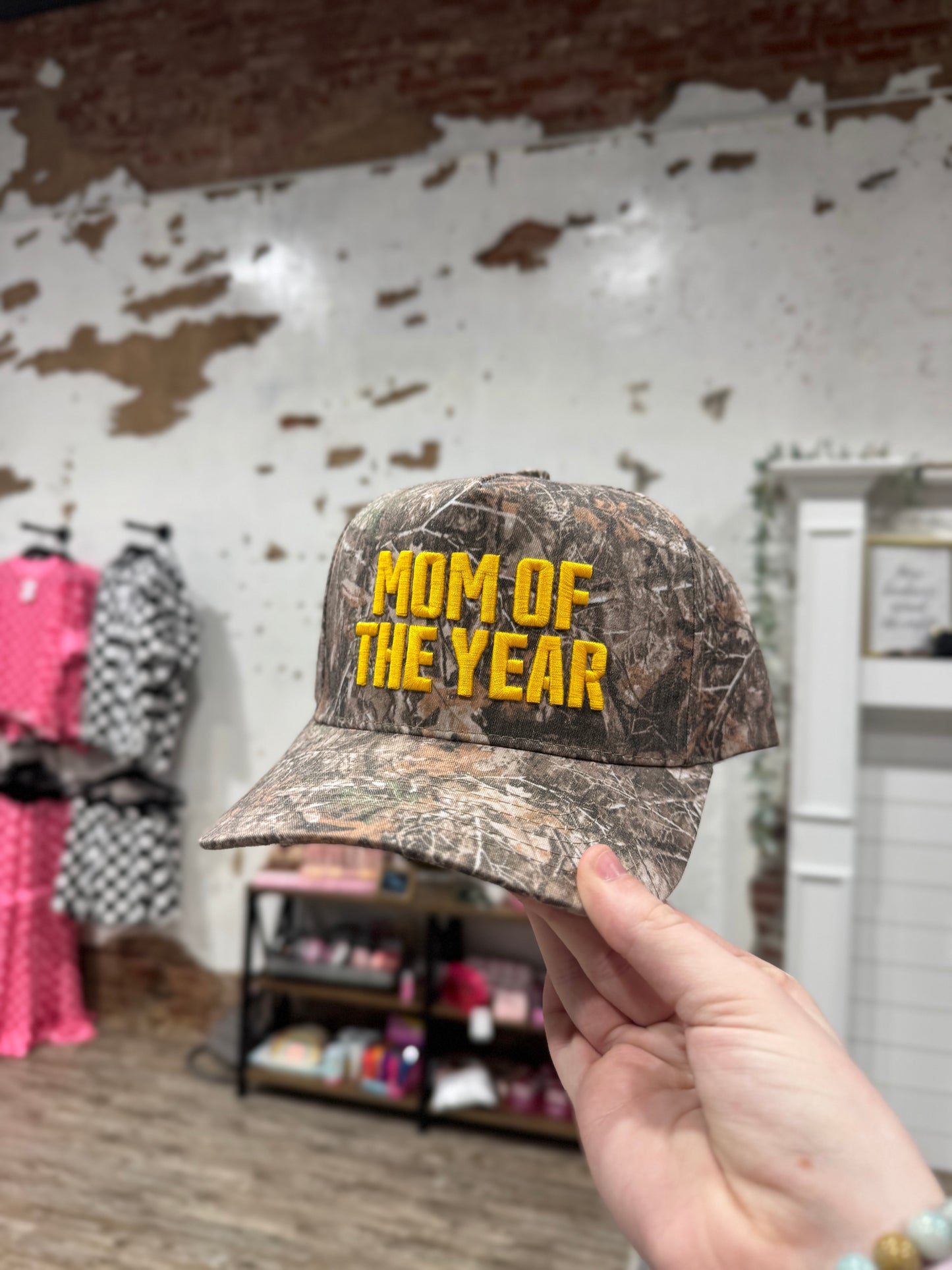 Mom of The Year Camo Hat (RESTOCK)