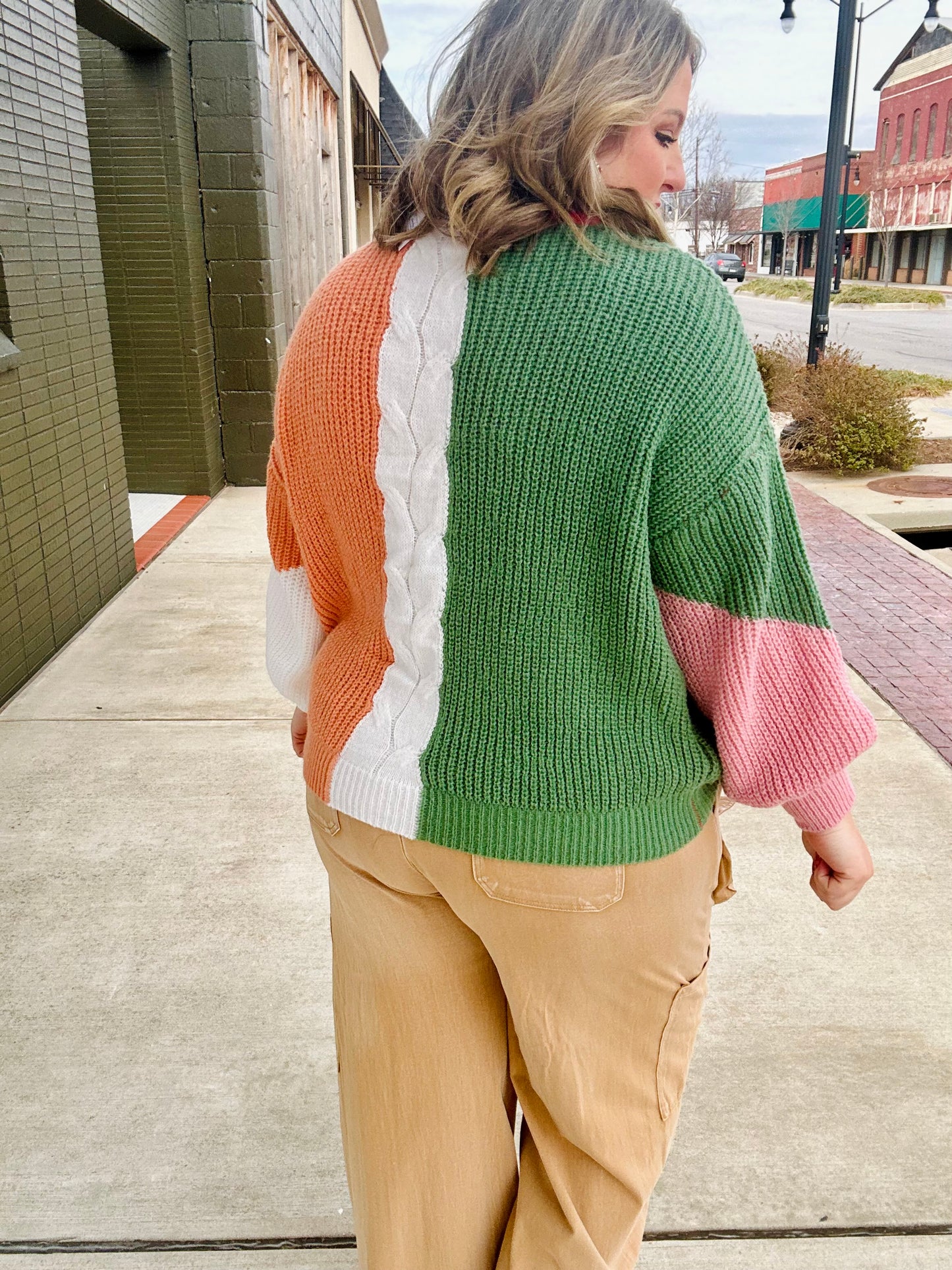 Jamie ColorBlock Sweater
