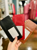 Paige Slim Card Holder Wallet (Multiple Colors)