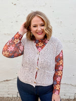 Sandra Button Down Sweater Vest