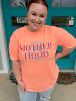 Neon Mothered Hood Tee on Comfort Color (Multiple Colors)