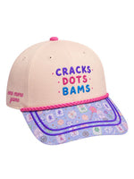 Market Special: Cracks, Dots, Bams Embroidered Hat
