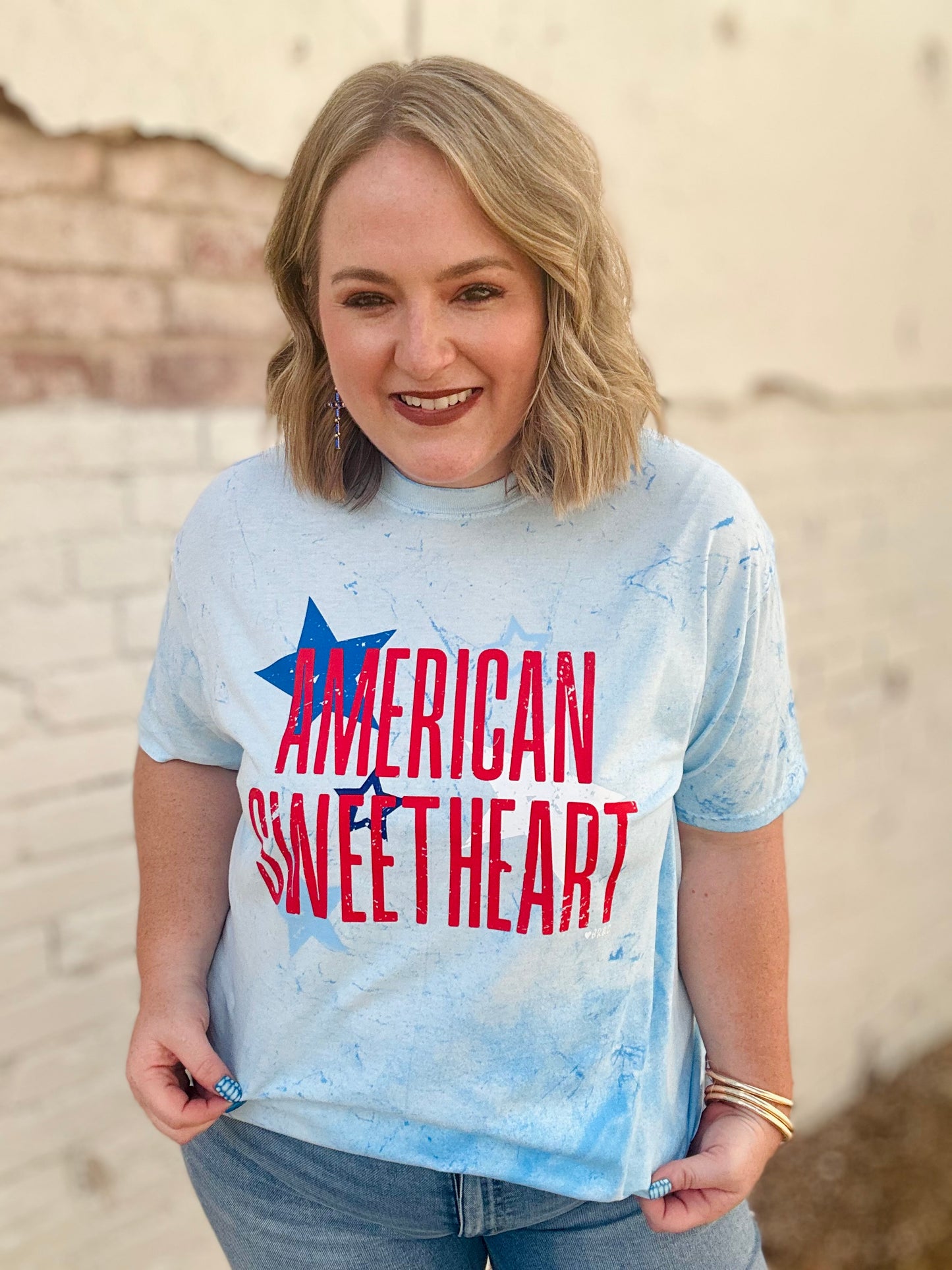 American Sweetheart On Comfort Colors