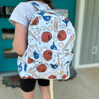 Baseball School Backpack