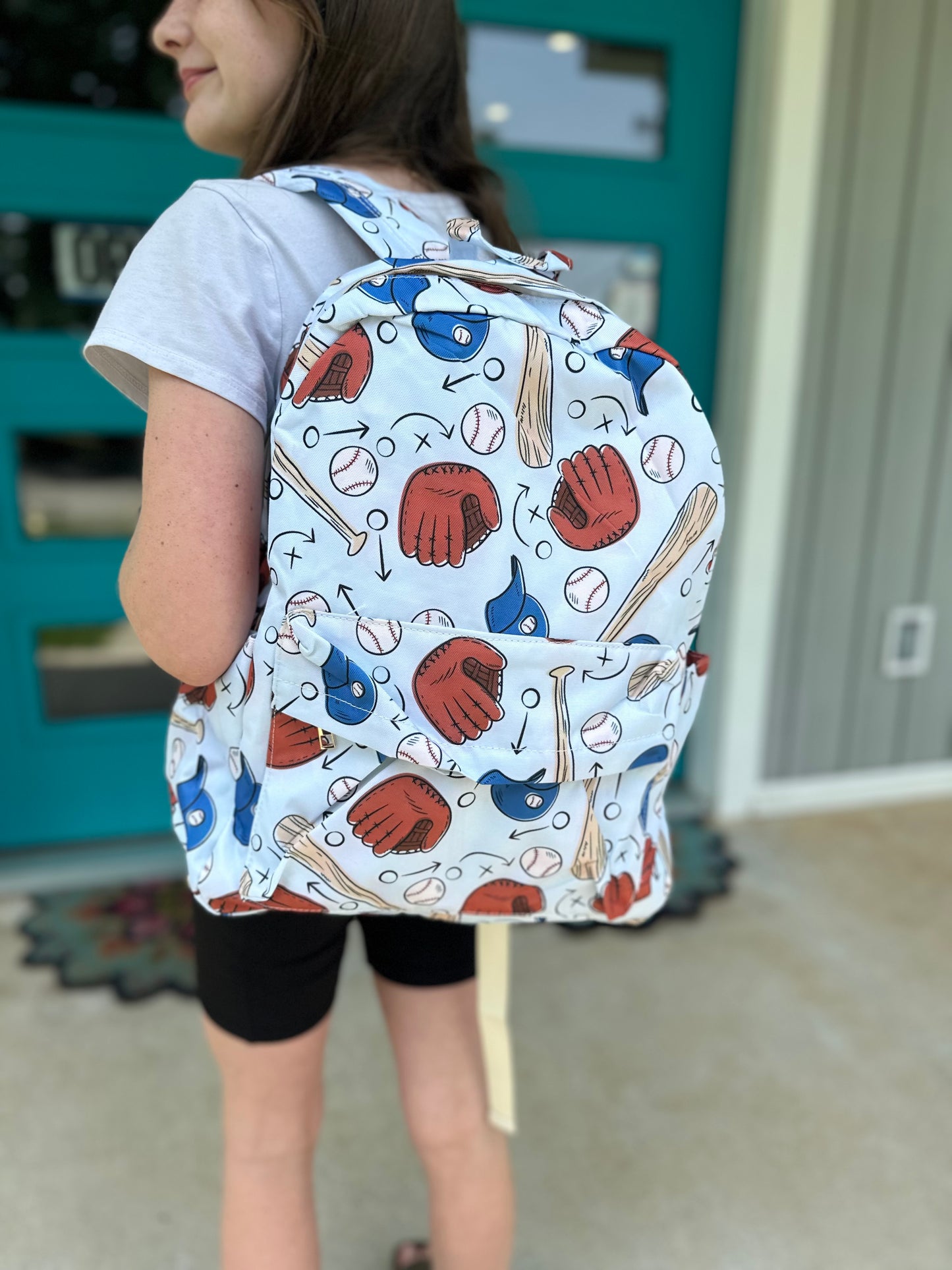 Baseball School Backpack