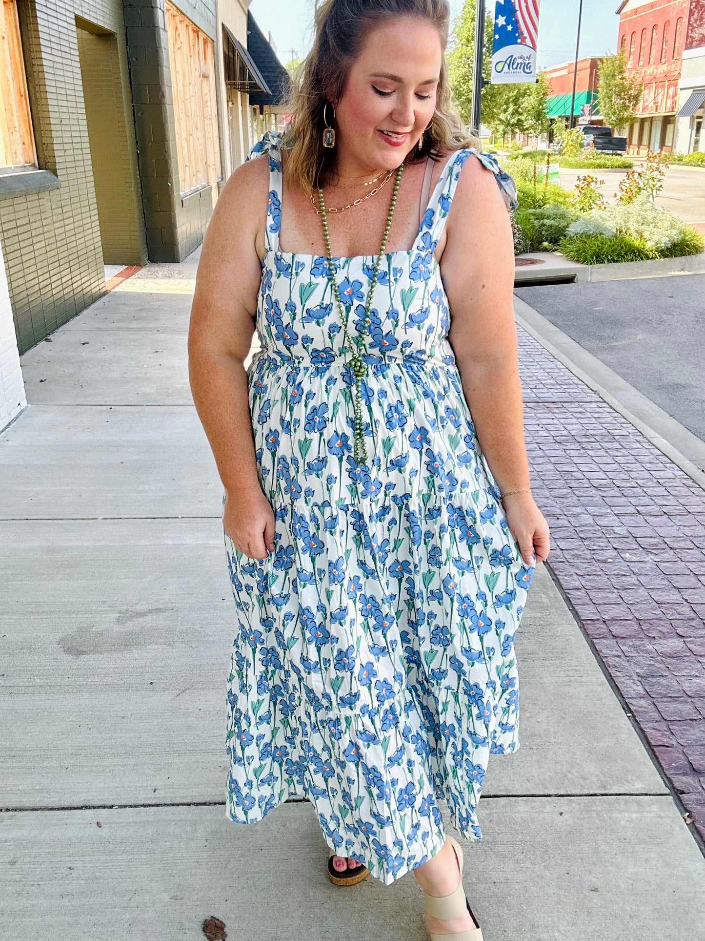 Peggy Sue Floral Dress