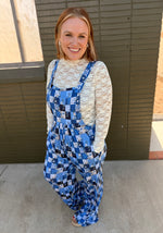 Floral Patchwork Overalls