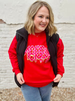 Checkered Merry Sweatshirt