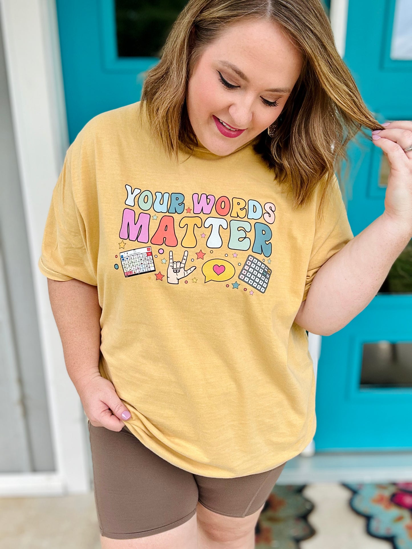 Words Matter Tee (Pick your color!)