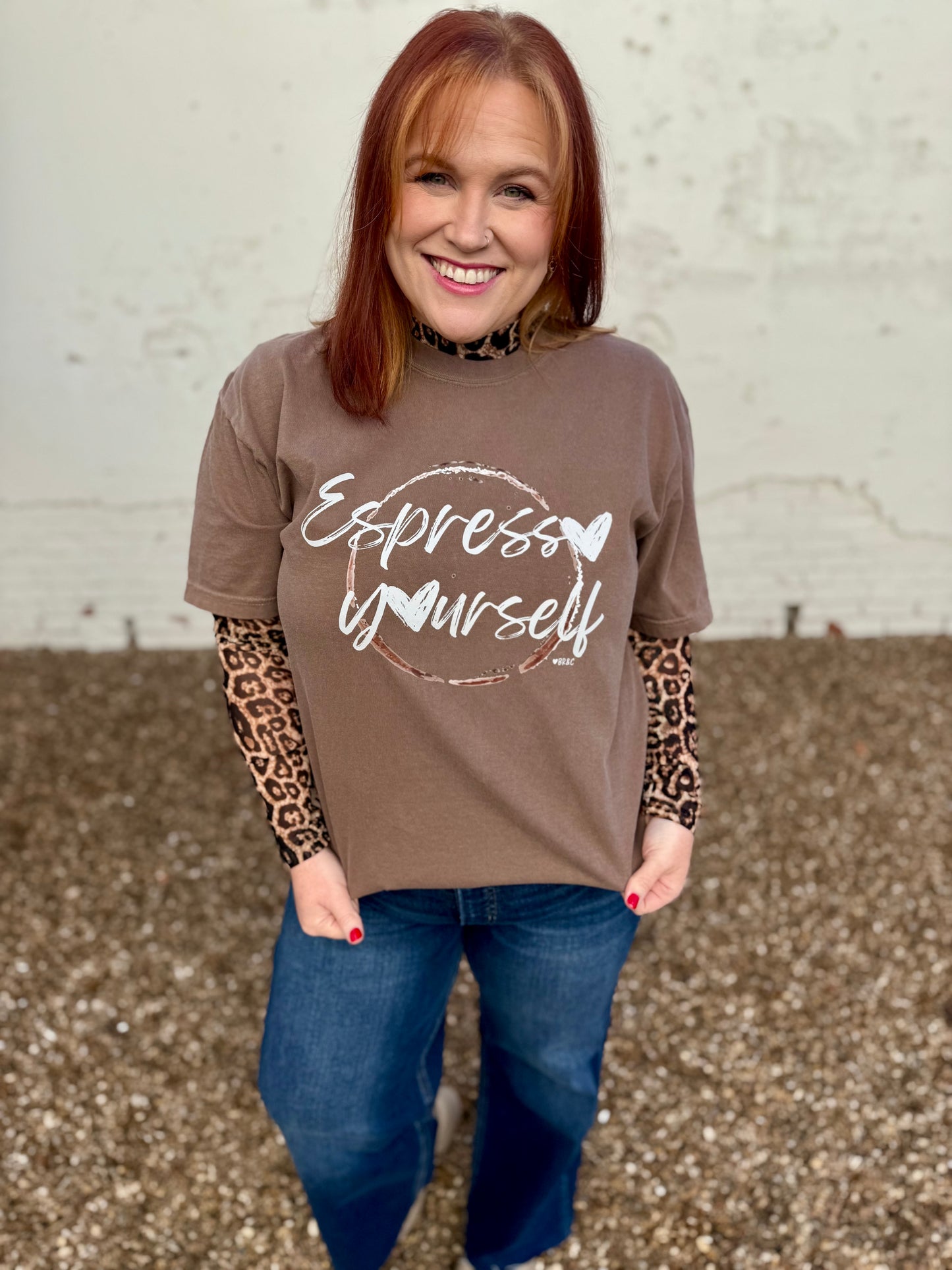 Espresso Yourself Tee on Comfort Colors