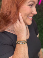 Metal Loop Bracelet (Multiple colors)