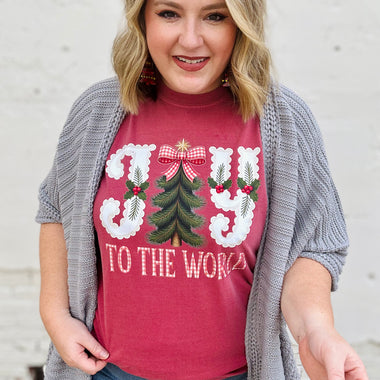 Joy To The World Graphic Tee