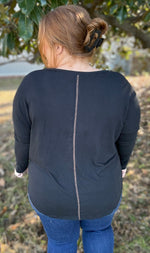 Ella Reverse Stitch Line Tunic