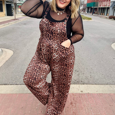 Jessica Leopard Jumpsuit