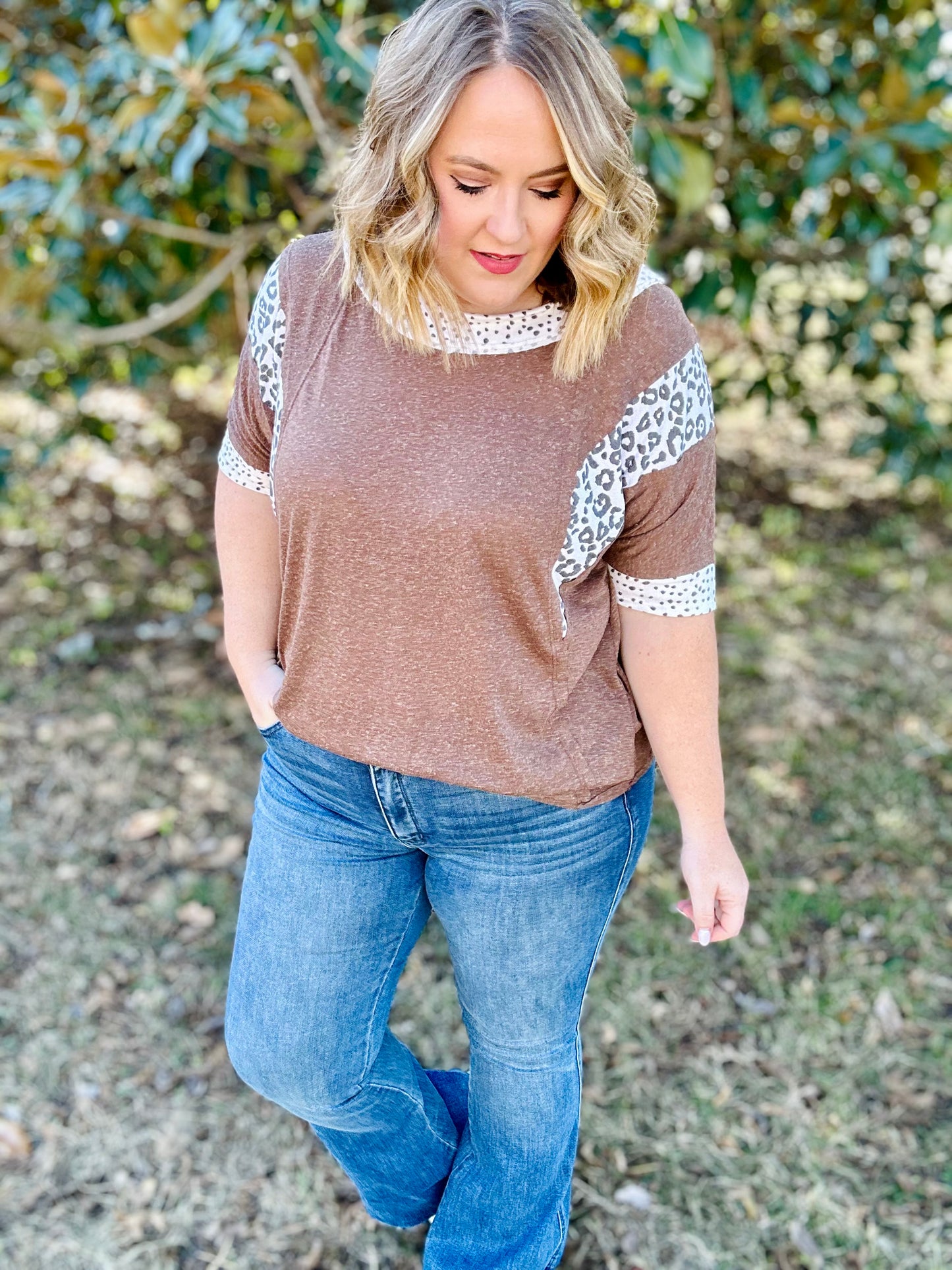 Krystal Animal Print Tunic