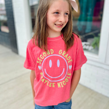 Smiley Name B2S Tee (Customizable)