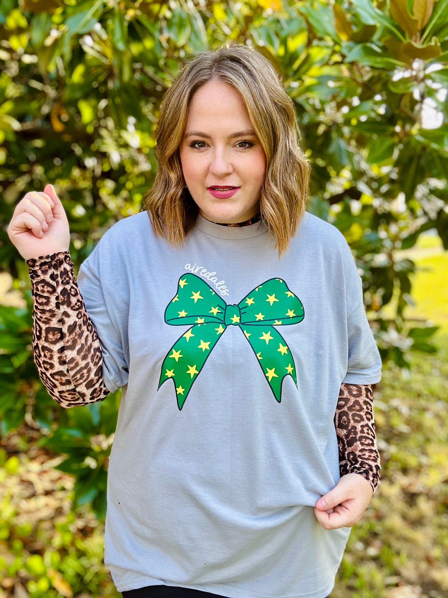 Starry Bow School Spirit Tee