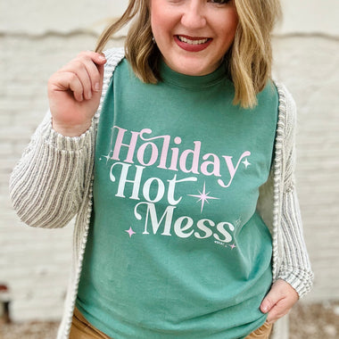 Holiday Hot Mess Tee