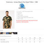 Airedale Script on Bleach Dyed Tee (Customizable!)