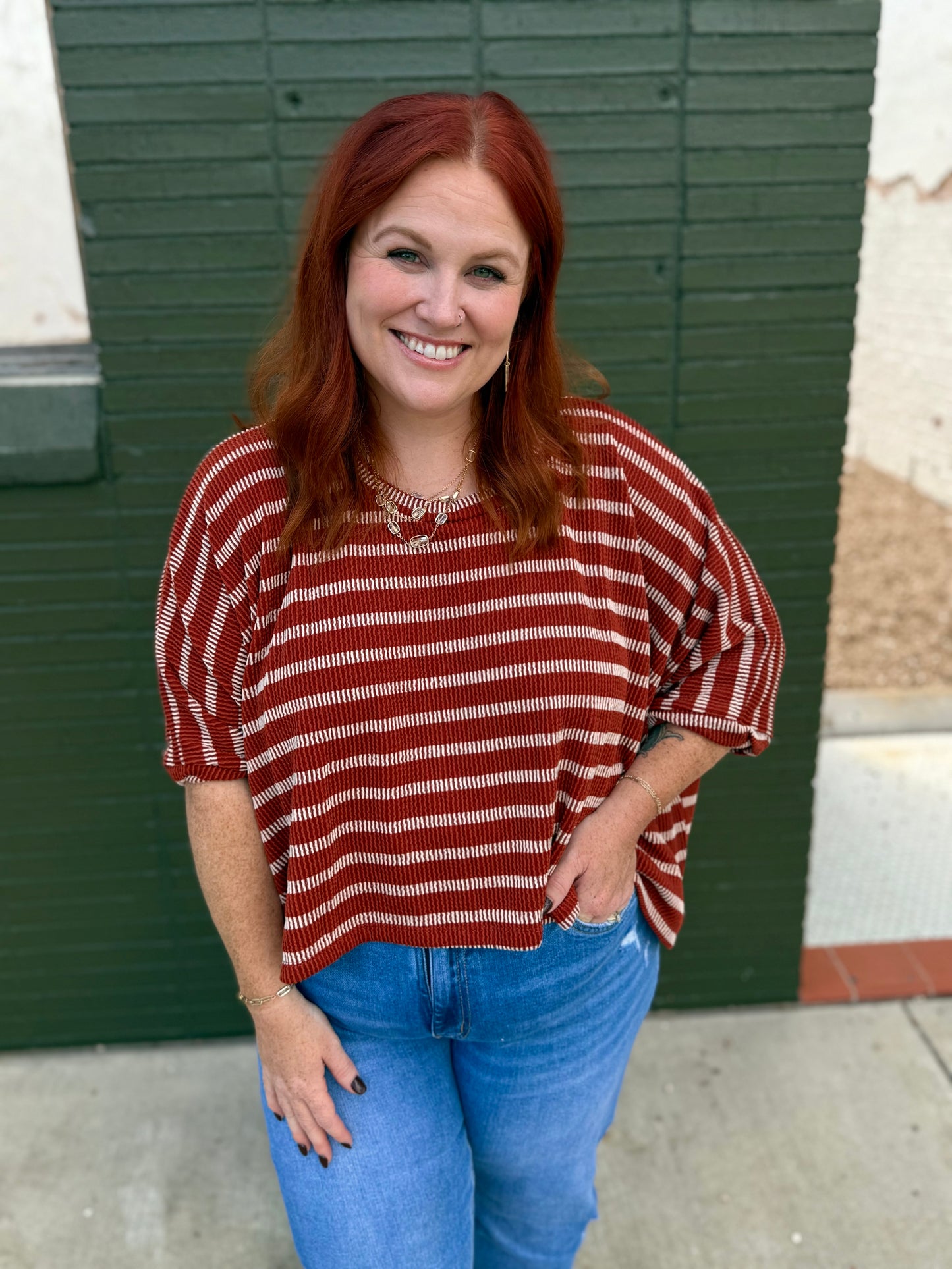 Sheila Striped Top