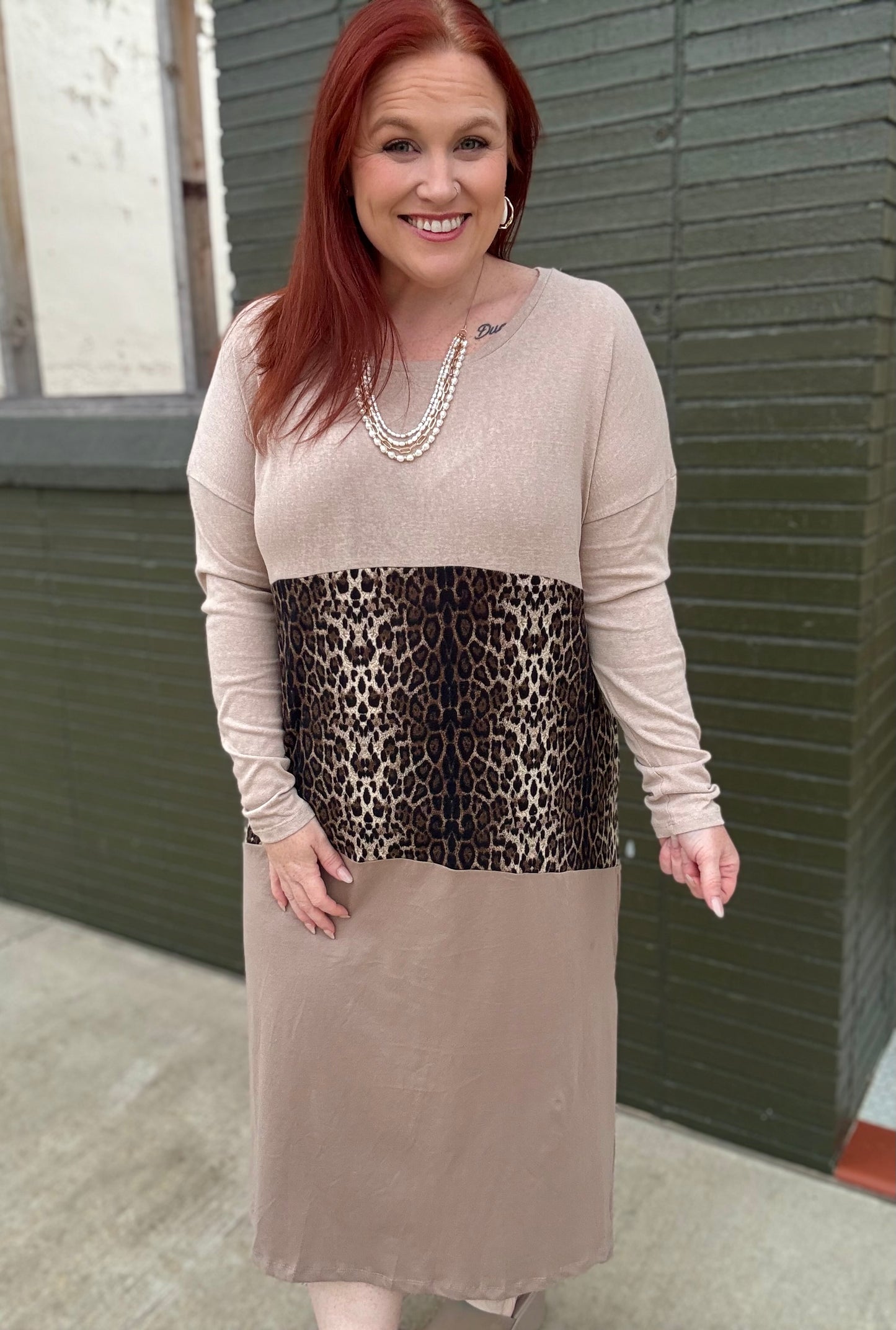 **DOORBUSTER** Amber Colorblock Maxi