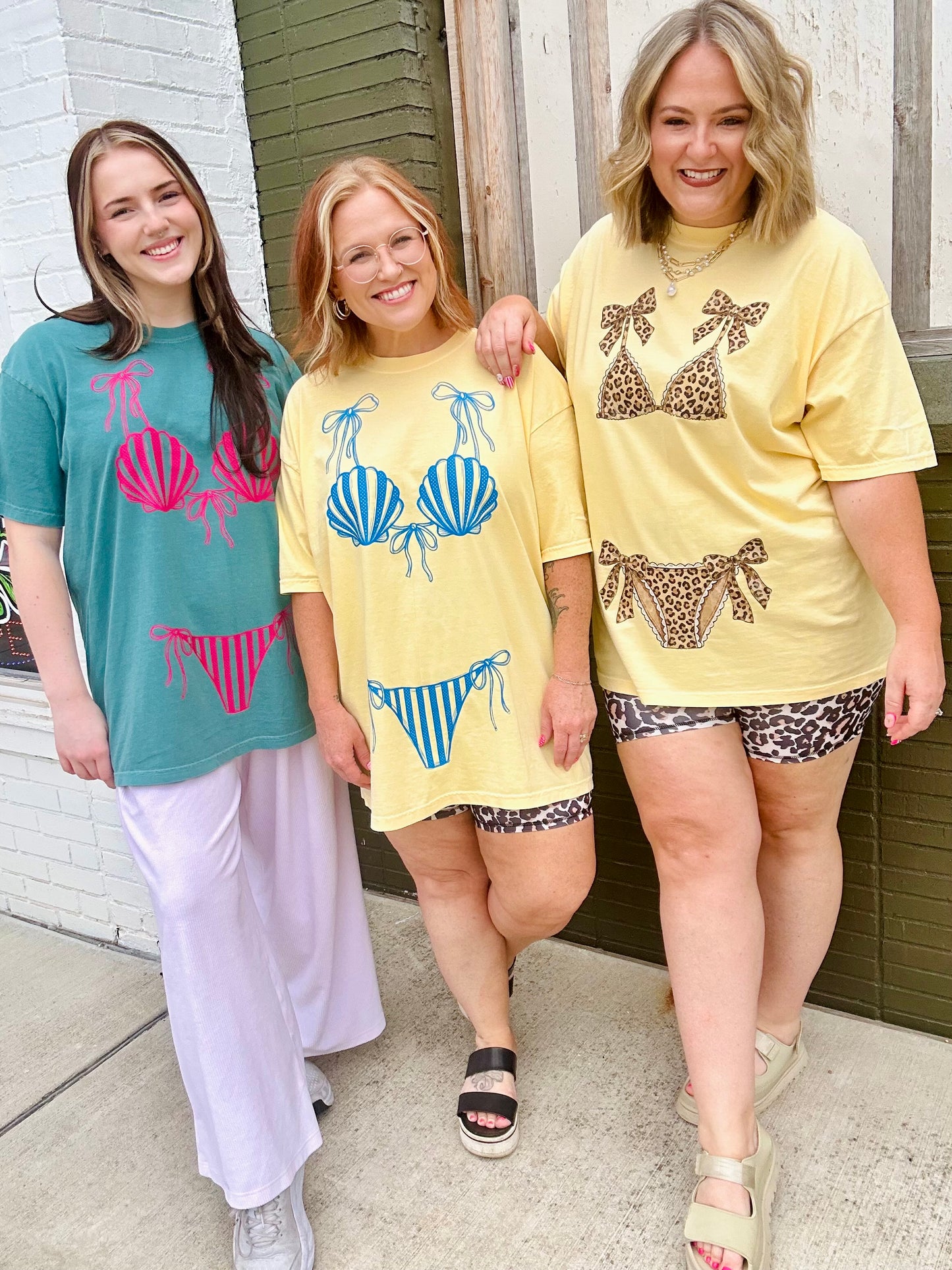 Bikini Ready Graphic Tee (Shells)