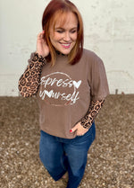 Espresso Yourself Tee on Comfort Colors