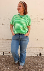 Vervet Mid Rise Slim Wide Jeans