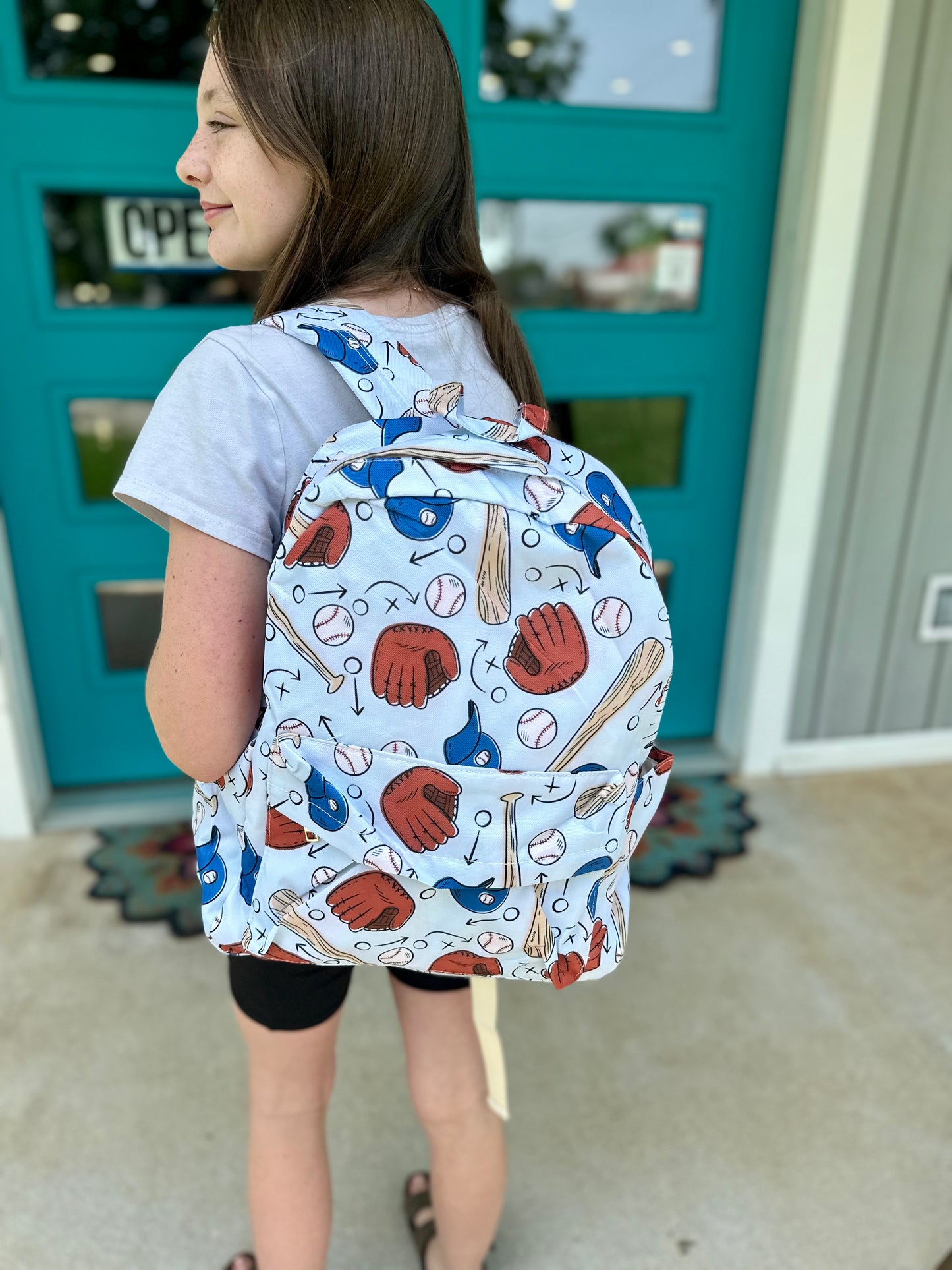 Baseball School Backpack