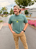 School Nation Tee on Blue Spruce