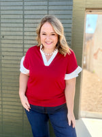 Ashley Ruffle Sleeve Top