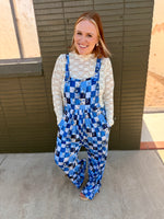 Floral Patchwork Overalls