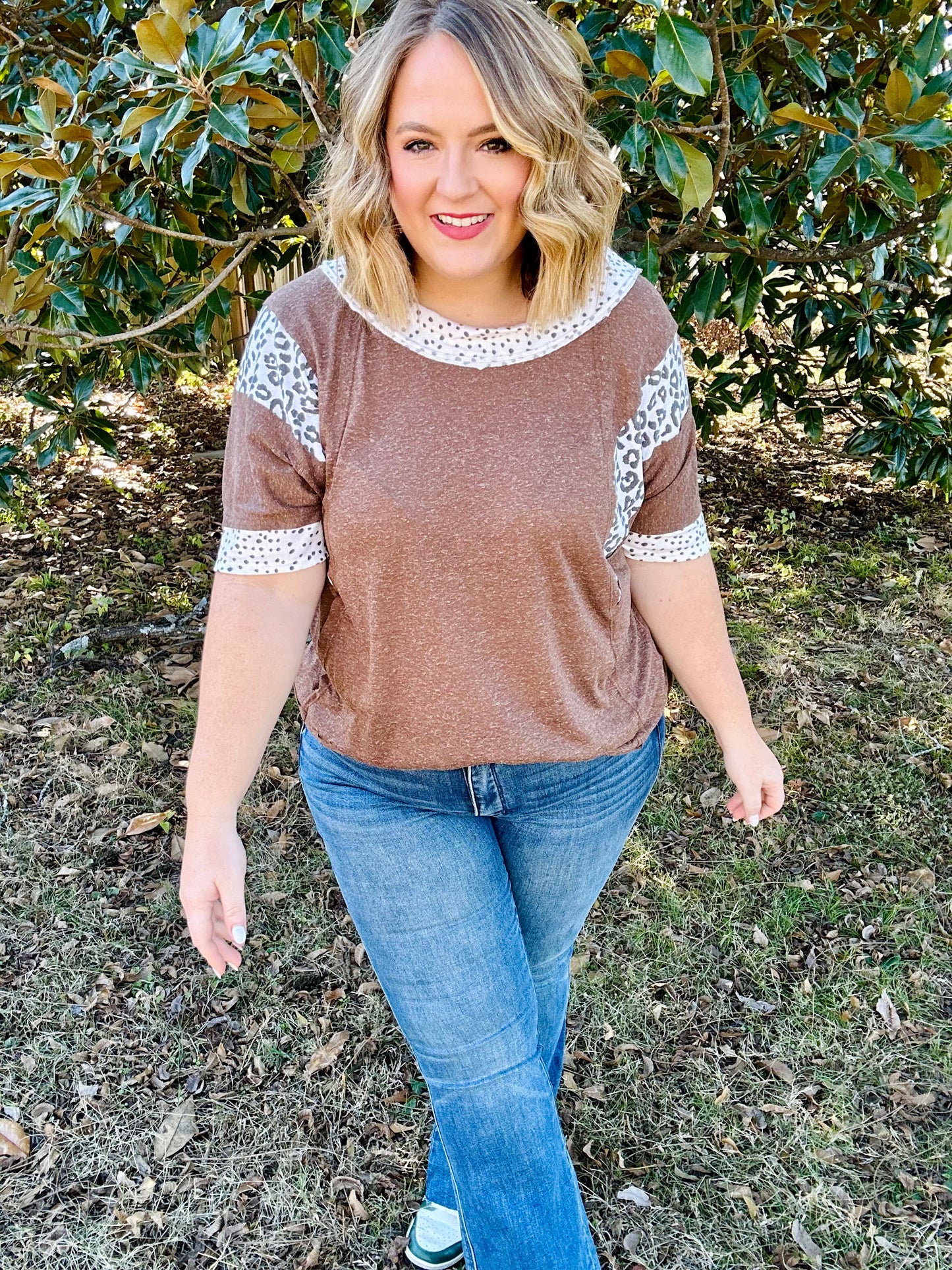 Krystal Animal Print Tunic