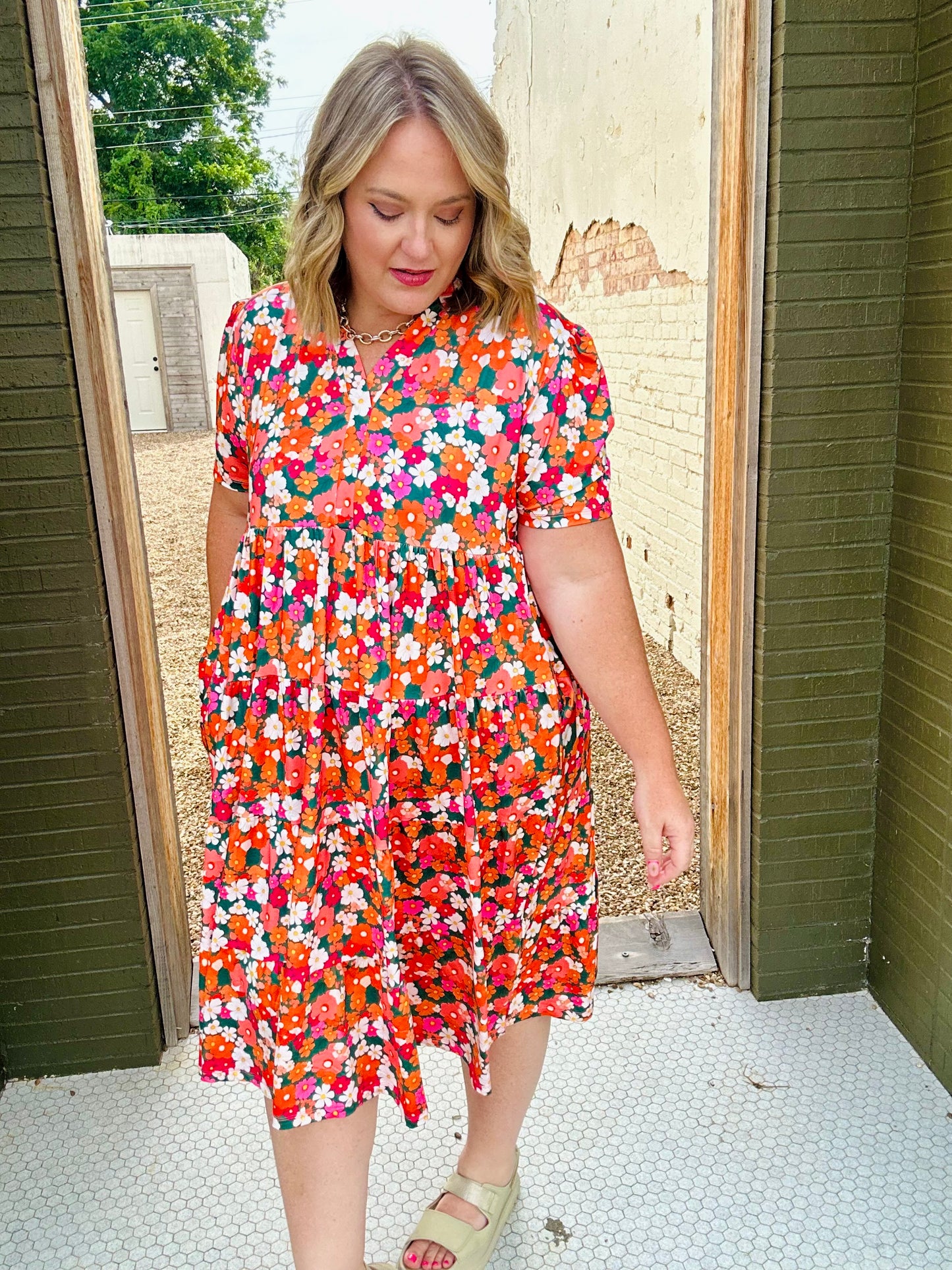 Carla Floral Dress