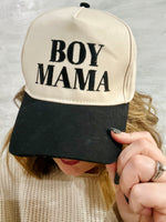 Boy Mama Embroidered Hat