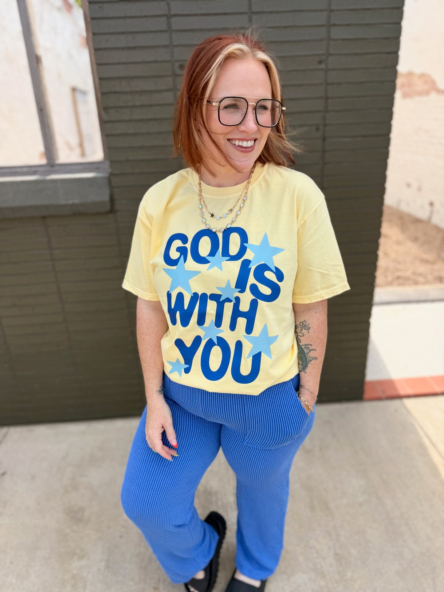 God Is With You Tee