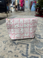 Bow Travel Makeup Pouch