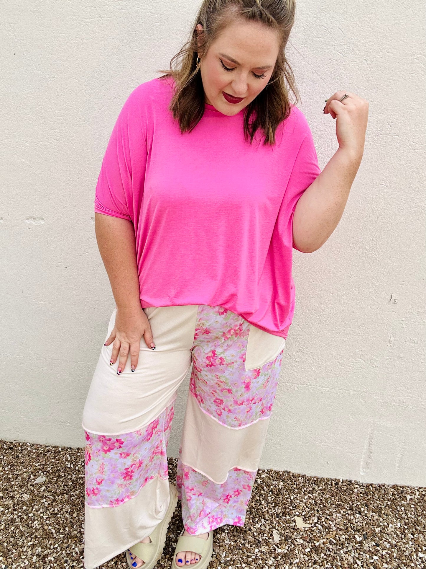 Elizabeth Floral Straight Leg Pants