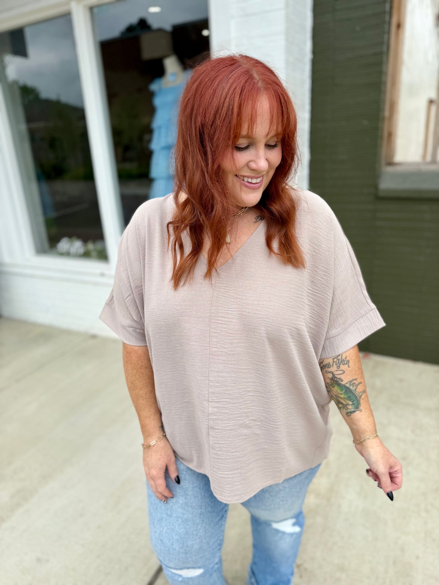 Regina Woven Top (Multiple Colors)