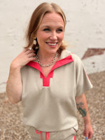 Mixed Metal Necklace & Earring Set