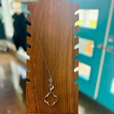Long Chain Link Necklace (Multiple Colors)