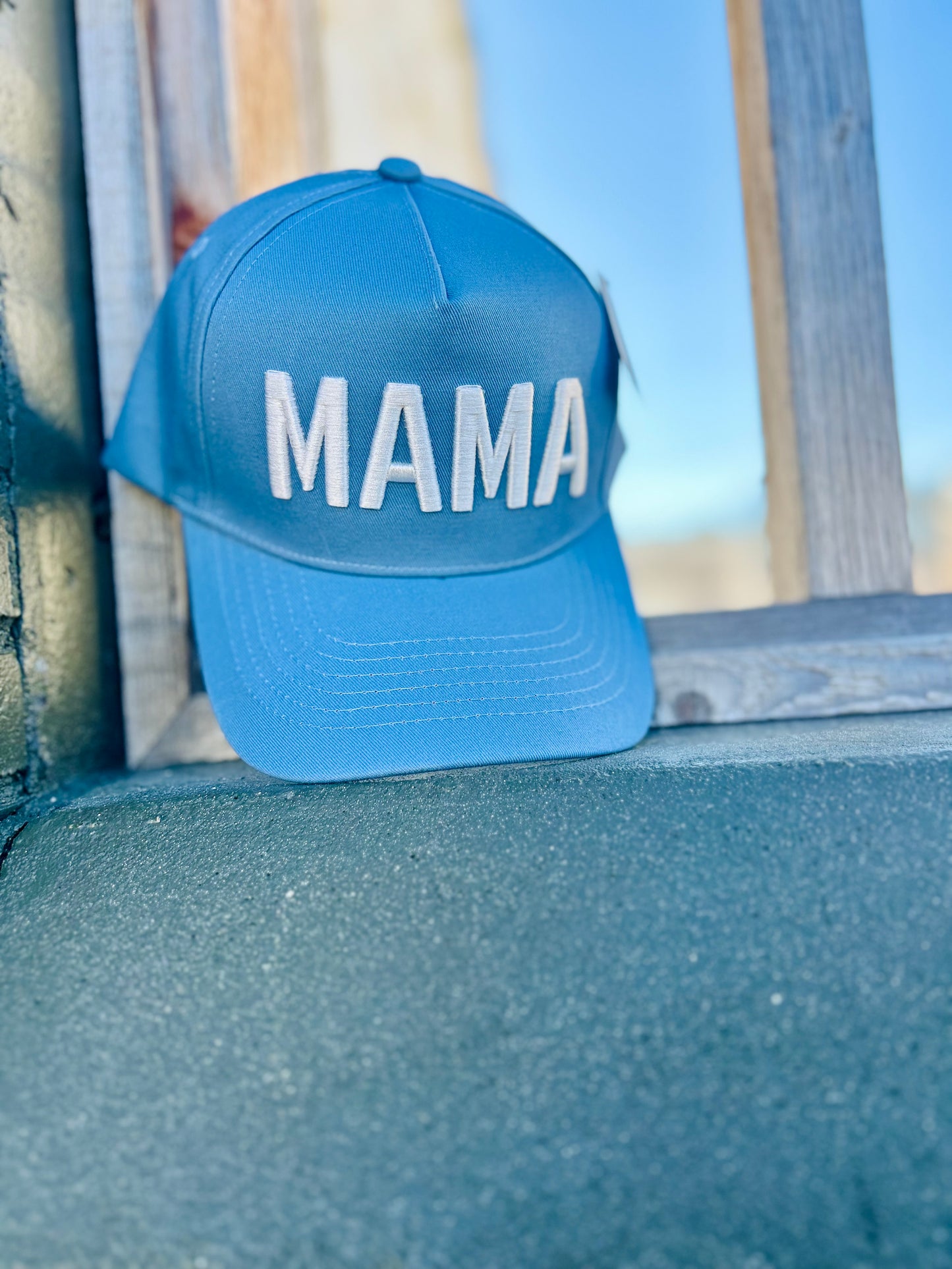 Mama Blue Trucker Hat