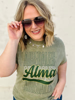 School Spirit Layered Script Tee (Customizable)