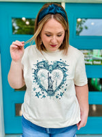 Lady Liberty Tee On Comfort Colors
