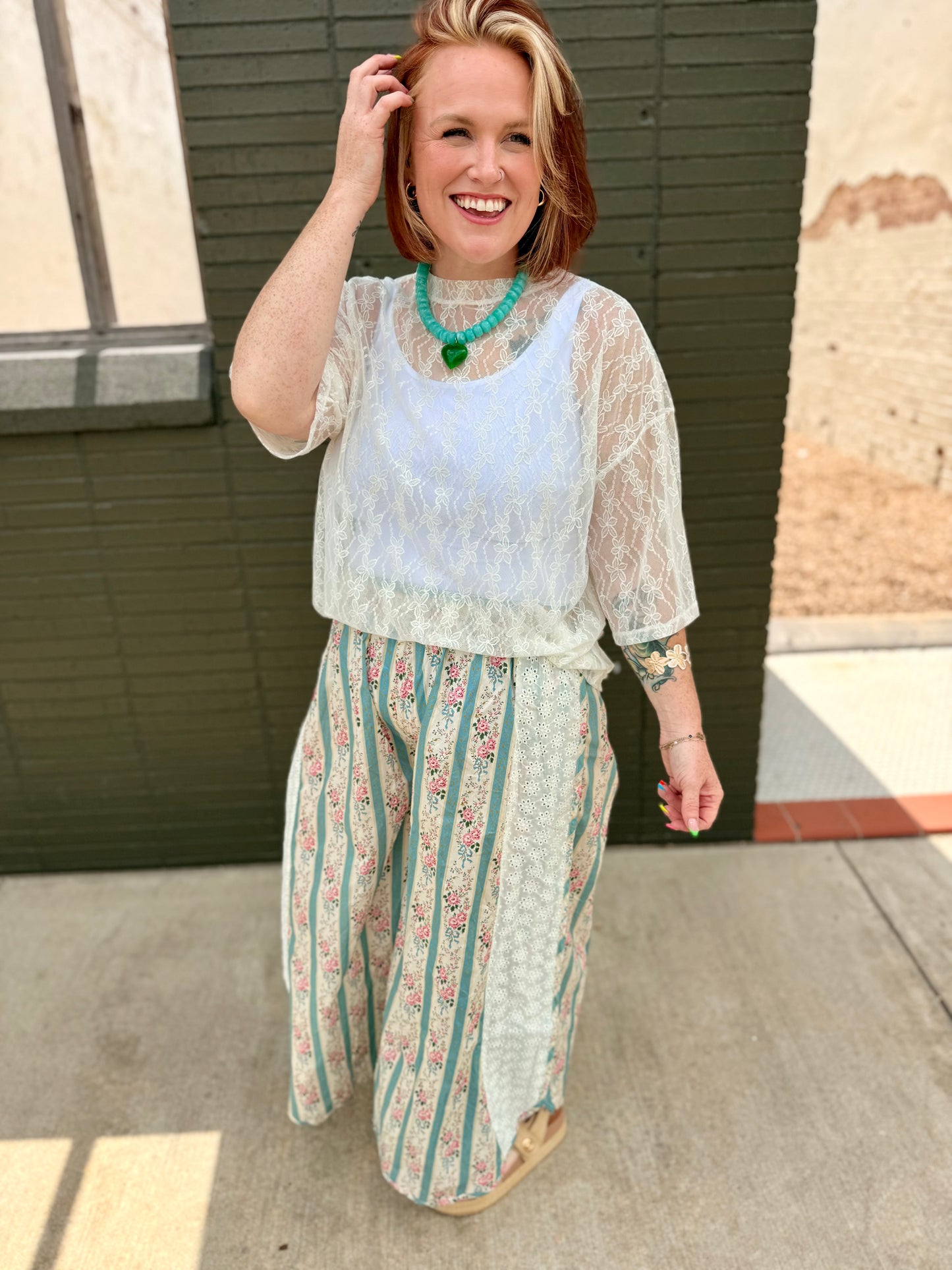 Bonnie Floral Wide Leg Pants