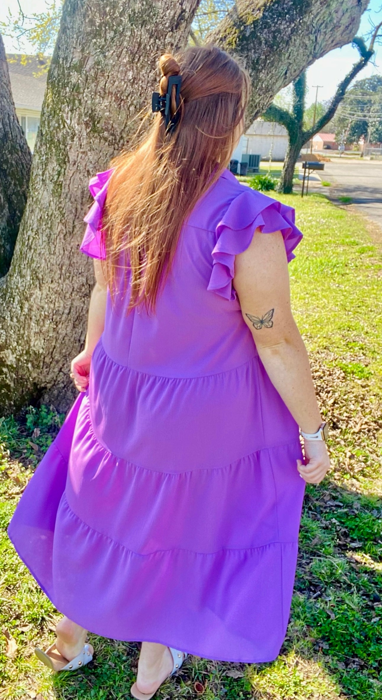 Lila Lavender Dress