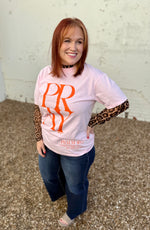 Hear Me Roar Leopard Mesh Top