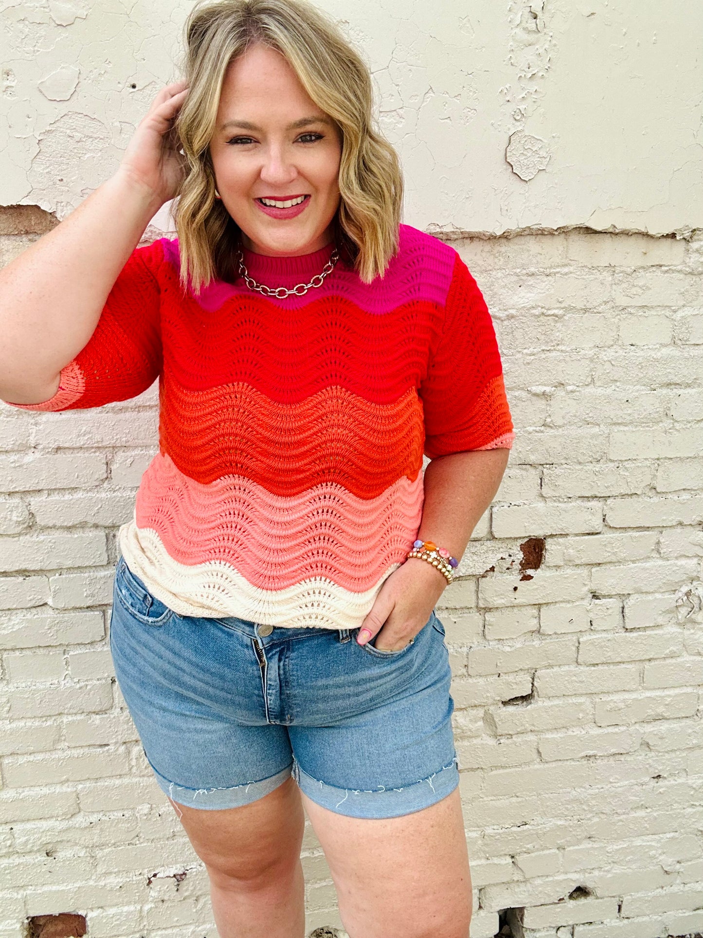 Sunny Days Knit Top