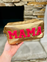 Gold “Mama” Medium Chenille Bag