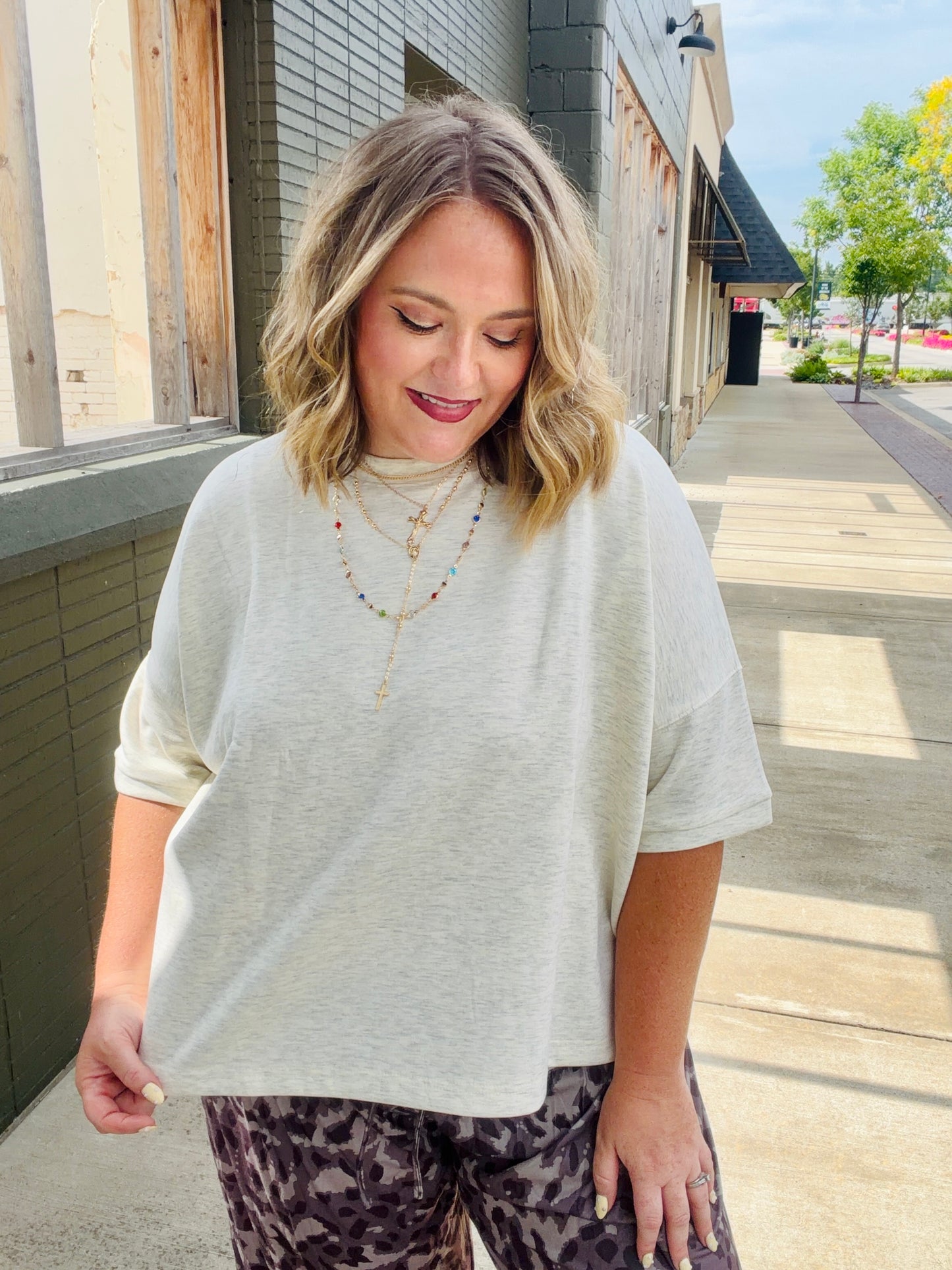 Jennie Drop Shoulder Butter Top (Multiple Colors)
